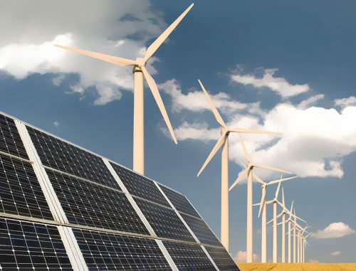 H1風能和太陽能發(fā)電量占全球總發(fā)電量10％
